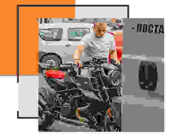 Перевозка мотоцикла по России - Услуги Перевозка-Тмр